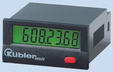 Produktfoto 1 von Kübler CODIX 135 Zeitgeber Addier Zähler LCD 8-stellig 260V ac/dc