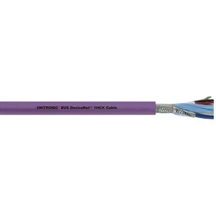 Produktfoto 1 von Lapp UNITRONIC BUS DN Datenkabel, 2-adrig x 0.86 mm² 15 AWG Ungeschirmt Violett, 100 m, Polyvinylchlorid