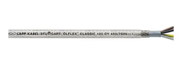 Produktfoto 1 von Lapp CY Steuerkabel, 3-adrig x 2.5 mm² 13 AWG Geschirmt Klar, 50 m, Polyvinylchlorid