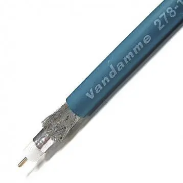 Produktfoto 1 von Van Damme HD Vision DVLL Koaxialkabel, Verlegekabel, 75 Ω, 100 m, Aussen ø 6.8 mm Außen-ø , Blau