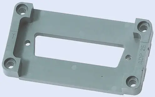 Produktfoto 1 von HARTING Han B D-Sub-Adapter für Stromversorgungssteckverbinder in robuster Ausführung, M3 x 14, Oben, 4-polig, 10B