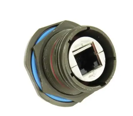 Produktfoto 1 von Amphenol Socapex RJFTV Buchse Cat5e RJ45-Steckverbinder, 1-Port 8-polig Abgeschirmt Gerade