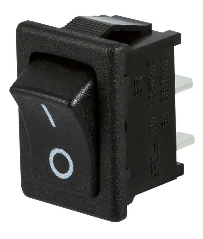 Produktfoto 1 von ZF Panel Kippschalter SPST Ein-Neutral-Ein Ein-Aus, 10 A, IP66