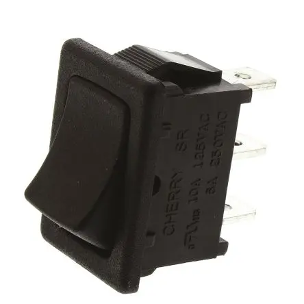 Produktfoto 1 von ZF Panel Wippschalter 1-poliger Umschalter Ein-Neutral-Ein Ein-Ein, 10A, IP66