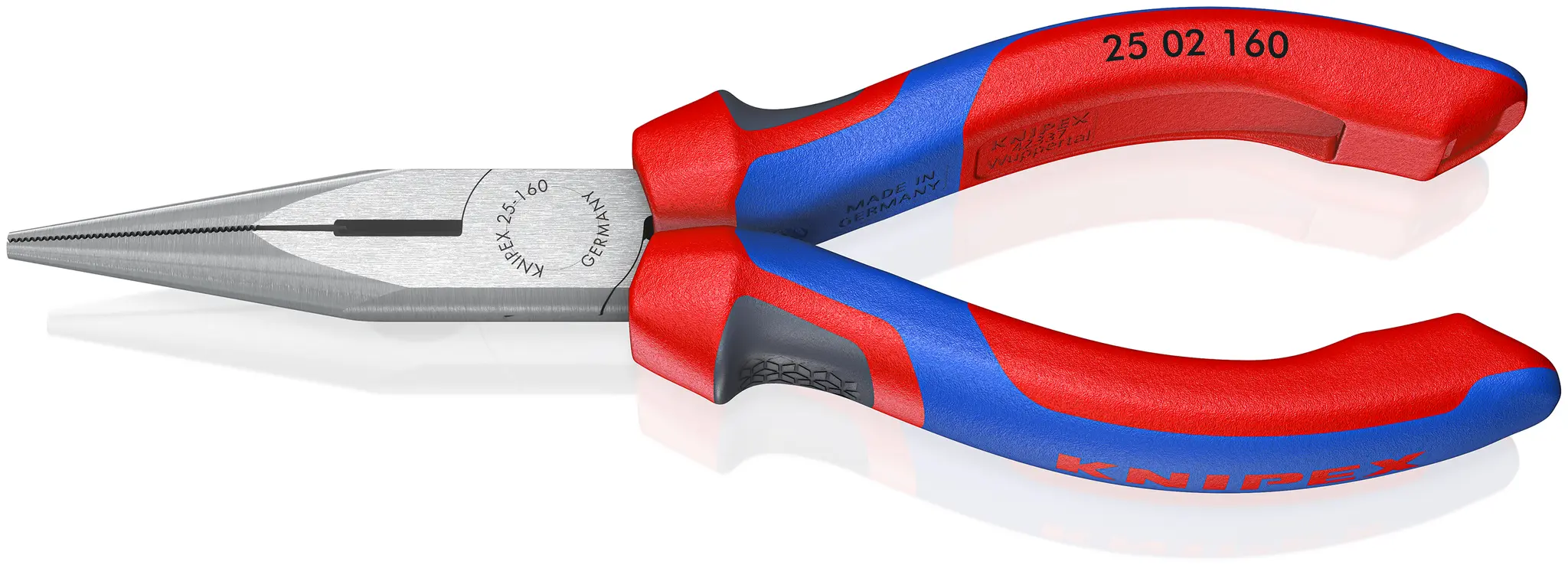 Produktfoto 1 von Knipex Spitzzange / Backen 50mm Außen- 160 mm Schließer (NO)