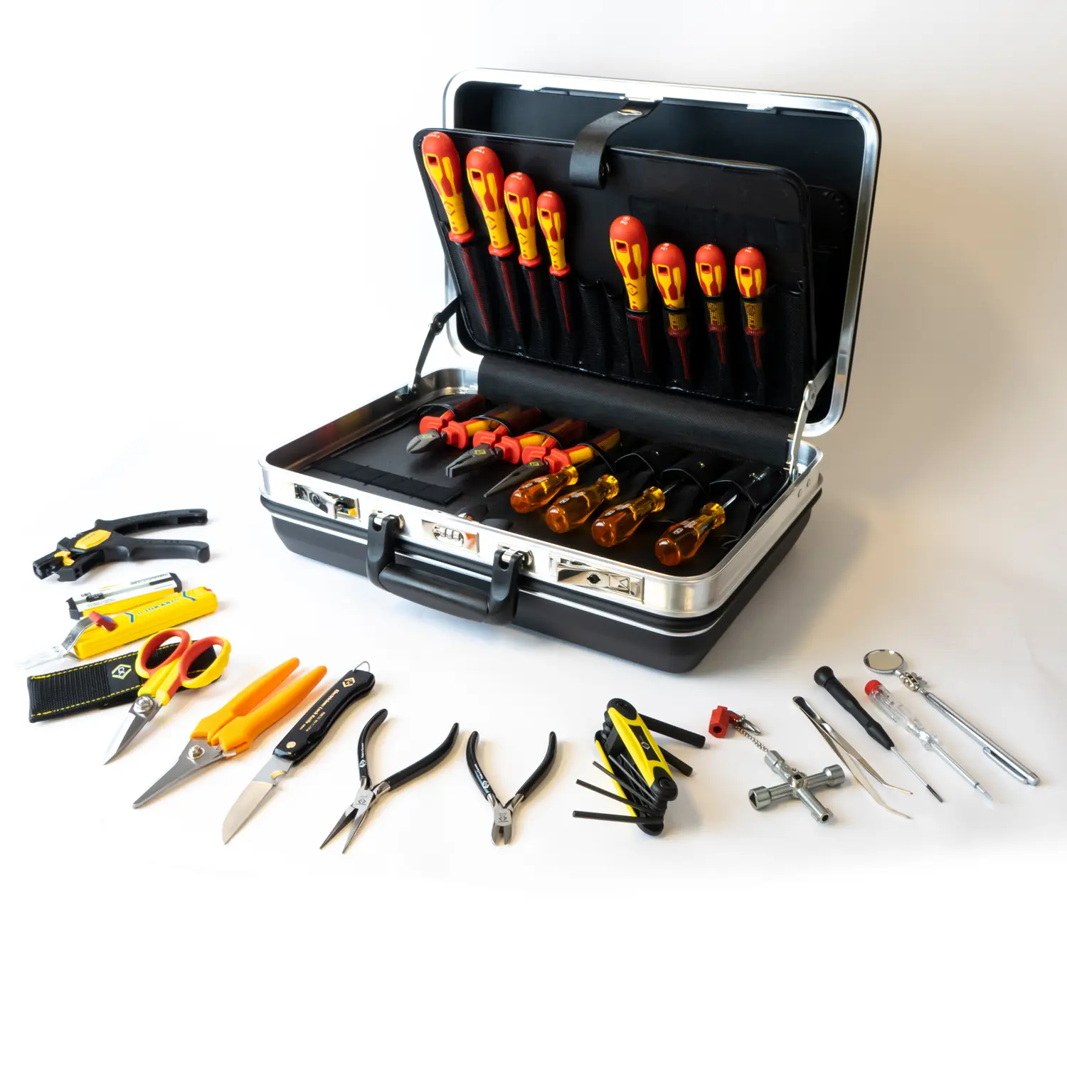 Produktfoto 1 von CK VDE 1000V zugelassen Elektromechanisch Werkzeugsatz, Tasche 38-teilig