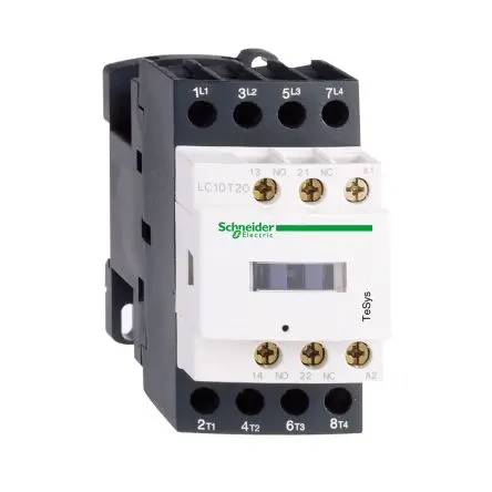 Schneider Electric TeSyS D Schütz 110V-Spule, 4-polig, 690V / 25 A 110V 1.56 W 4 Schließer Motorsteuerung,