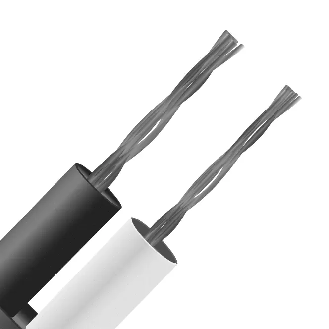 Produktfoto 1 von RS PRO Ungeschirmt 7/0,2mm PTFE-isoliert Thermoelement Kabel/Draht für Thermoelement Typ J, L. 10m, max. +260°C
