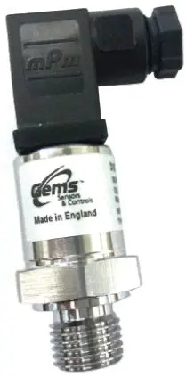 Produktfoto 1 von Gems Sensors, Analog M12 Drucksensor für Luft, Flüssigkeiten, max. 2200bar, 4 → 20 mA