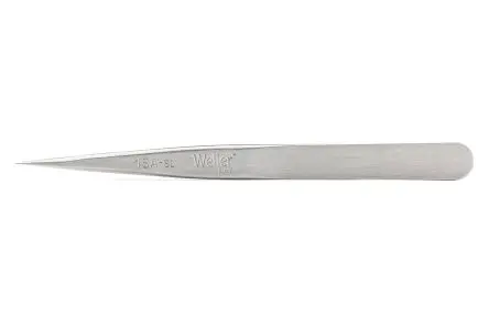 Produktfoto 1 von Weller Erem Edelstahl Pinzette, 4.7Zoll, Spitze Spitz Antimagnetisch 1-teilig