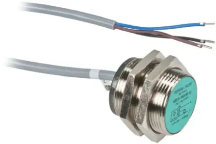 Produktfoto 1 von Pepperl + Fuchs M30 Induktiver Näherungssensor, Gewinderohr PnP / 200mA 100 mm, IP68 36 V dc
