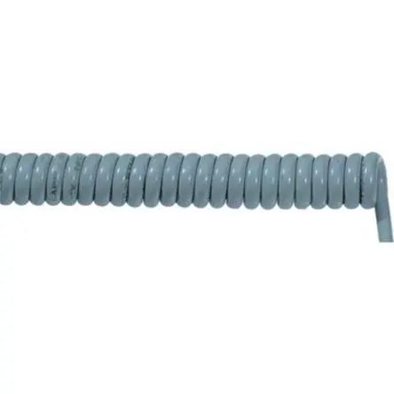 Produktfoto 1 von Lapp ÖLFLEX Netzkabel, 5-adrig Grau, 1250 mm, Polyvinylchlorid 50 °C