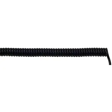 Produktfoto 1 von Lapp Unitronic Netzkabel, 4-adrig Schwarz, 2000 mm, Polyvinylchlorid 50 °C