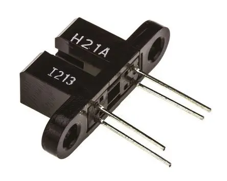 Produktfoto 1 von Isocom H21A Schraubanschlussklemme Fototransistor Gabel-Lichtschranke, Anstieg 8 μs / Fallzeit 50 μs, 4-Pin