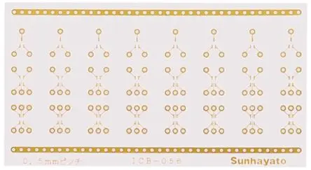 Produktfoto 1 von Sunhayato Konvertierungsplatine FR4 Epoxid Glasfaser-Laminat Leiterplattenverlängerung 1-seitig 100 mm 55mm