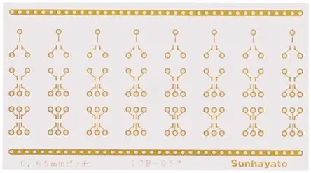 Produktfoto 1 von Sunhayato Dichtungssubstrat FR4 Epoxid Glasfaser-Laminat Leiterplattenverlängerung 1-seitig 100 mm 55mm