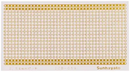 Produktfoto 1 von Sunhayato verriegelnd FR4 Epoxid Glasfaser-Laminat Leiterplattenverlängerung 1-seitig 100 mm 55mm