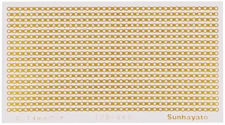Produktfoto 1 von Sunhayato Dichtungssubstrat FR4 Epoxid Glasfaser-Laminat Leiterplattenverlängerung 1-seitig 100 mm 55mm