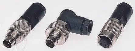 Produktfoto 1 von binder 712 14 mm M9 Rundsteckverbinder Stecker 8-polig Stecker 1A Kabel IP67