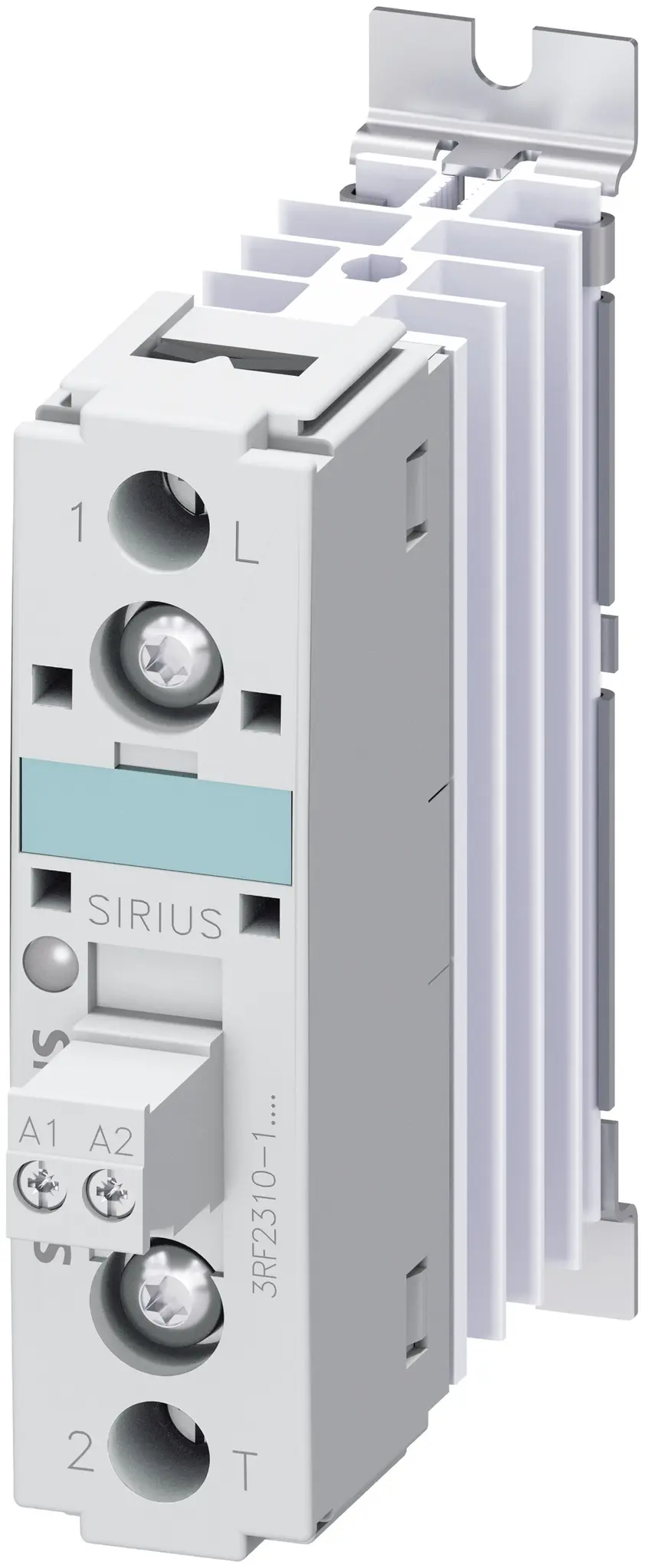 Produktfoto 1 von Siemens SIRIUS 3RF 3RF2 DIN-Schienen Halbleiterrelais mit Nulldurchgang, 1-poliger Schließer 460 V / 10,5 A