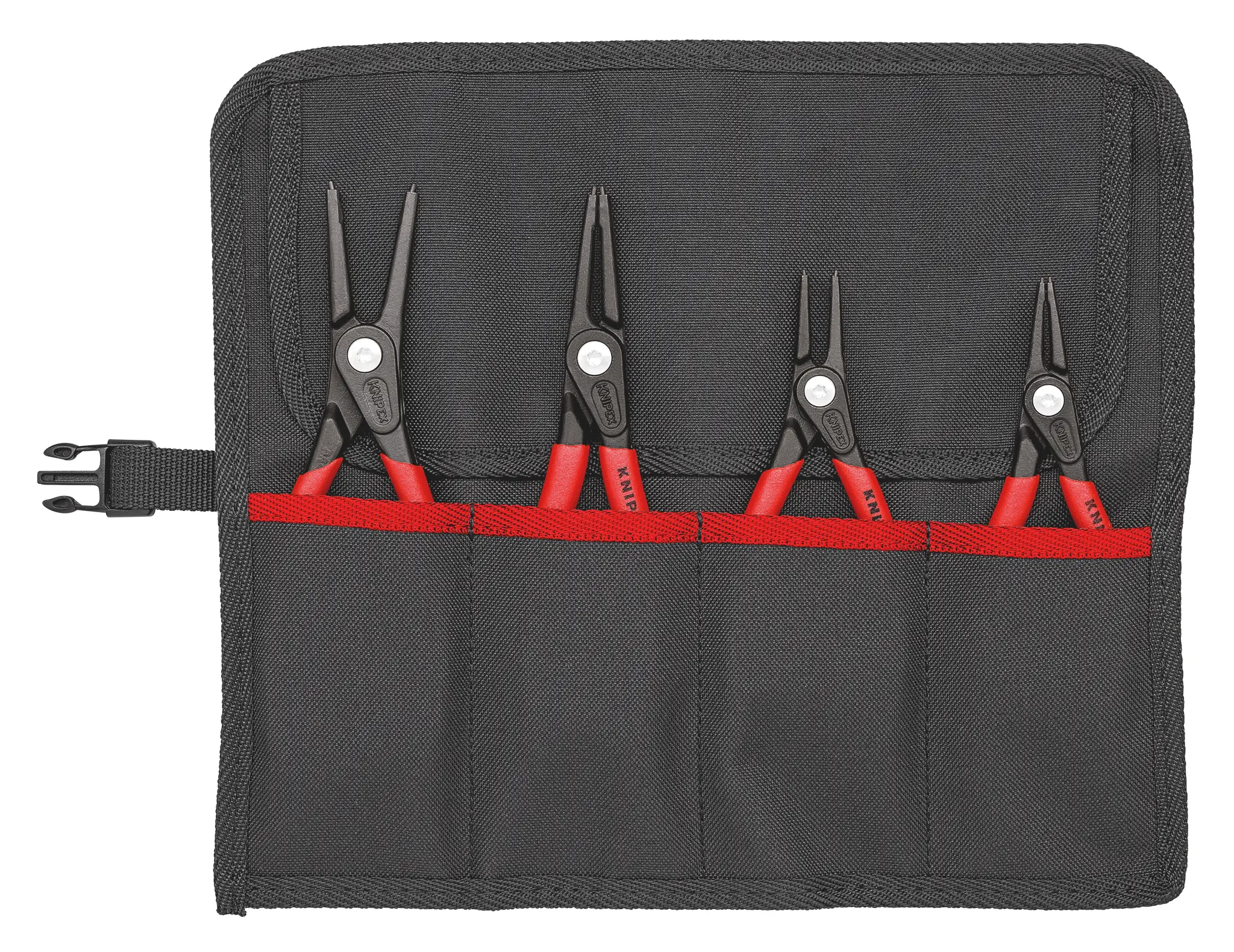 Produktfoto 1 von Knipex Sicherungsringzangen-Satz 4 Stk. 250 mm Sicherungsringzangen