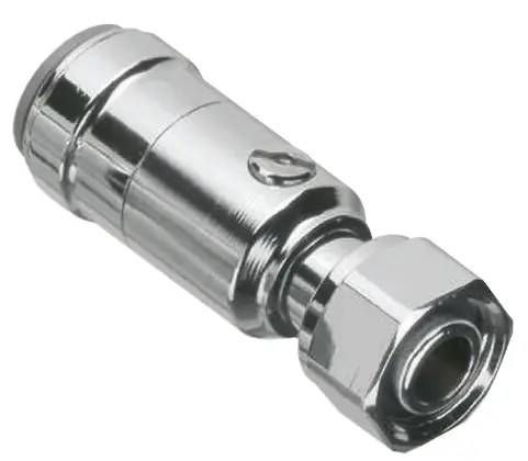 Produktfoto 1 von John Guest Messing Steckfitting Gerade Presssitz 12.7 mm Stecker Messing