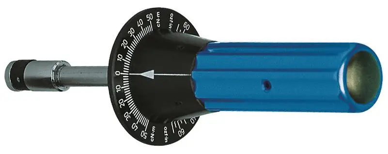 MHH Engineering 1/4 in Drehmomentschraubendreher Messuhr 0.01 To 0.5 Nm / ±6 % Länge 178 mm