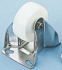 Produktfoto 1 von LAG Fest Lenkrolle, Rad ø 125mm, 300kg, Ges H. 162mm, Rad B. 40mm, 105 x 85mm, Platte, Polyamid-Material