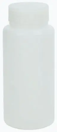 Produktfoto 1 von RS PRO Hochdichtes Polyethylen Laborflasche 2L, Ø 120 mm Vorratsflasche Weithalsig