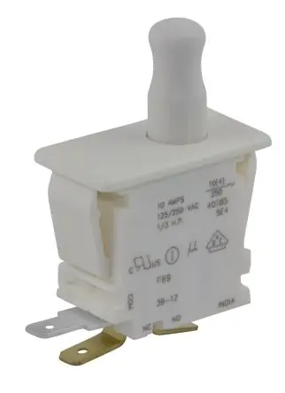 Produktfoto 1 von ZF Türmikroschalter 1-poliger Umschalter Taste 10 A Stecker -40 °C 85 °C