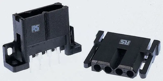 Produktfoto 1 von ITT Cannon Trident Stecker Steckverbindergehäuse 5.08 mm, 10-polig / 1-reihig Gerade, Kabel