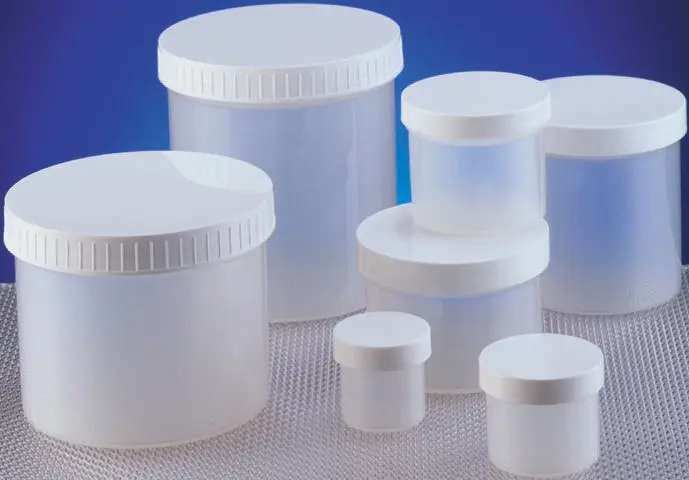 Produktfoto 1 von RS PRO Polypropylen Laborflasche 500ml, Ø 89 mm Vorratsflasche Weithalsig