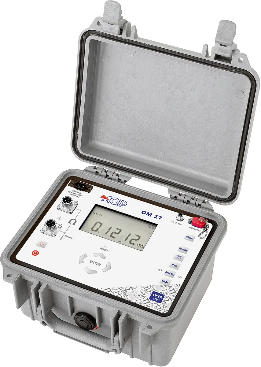 Produktfoto 1 von Aoip Instrumentation OM 17, 4-Draht Ohmmeter 100 nΩ