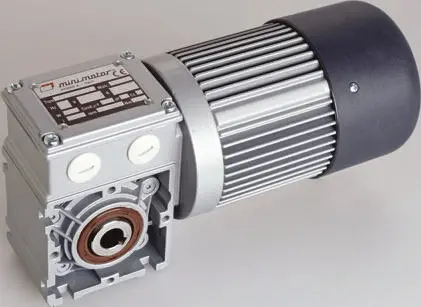Produktfoto 1 von Mini Motor PC, 3 Schnecke 24-polig AC-Getriebemotor B5/S linke Version – B5/D rechte Version, 180 W 28 rpm 230/400 V