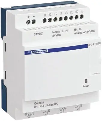 Schneider Electric Zelio Logic Logikmodul, 12 Eing. Relais Ausg.Typ Diskret Eing.Typ 24 V ac