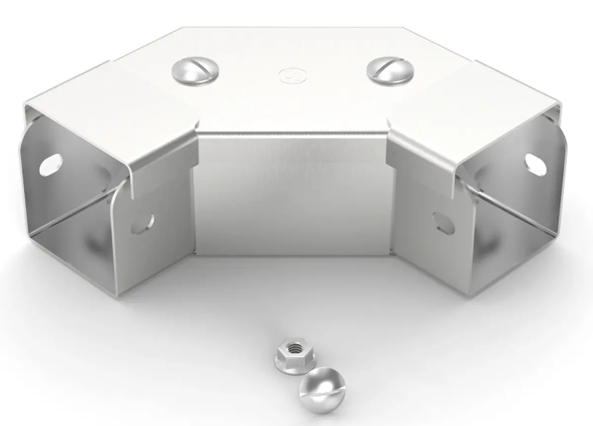 Produktfoto 1 von RS PRO Stainless Steel Kabelkanalzubehör, Edelstahl 304 50 mm 50 mm