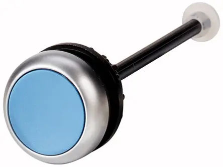 Produktfoto 1 von Eaton RMQ Titan M22 Drucktastenkopf Ø 22 mm, Blau Tastend Rund Rund Kunststoff, IP67