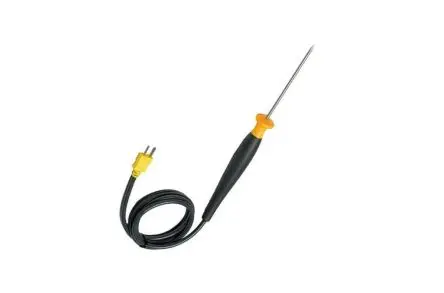 Produktfoto 1 von Fluke Temperatursensor, Typ T, Konisch x 101.6 mm Einfügen, Ø 3.4 mm, max.Temp 350 °C
