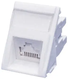 Produktfoto 1 von Molex CES MMS-000013-02 SINGLE Buchse Kat. 6 RJ45-Steckverbinder, 1-Port UTP Kabel Abgewinkelt
