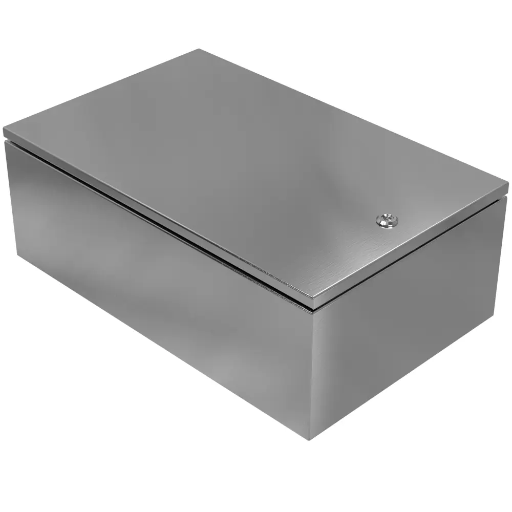 Produktfoto 1 von Rose Stainless Steel Enclosures Edelstahl Wandanschlusskasten farblos IP65 IECEx, ATEX, HxBxT 600 mm, 380 mm x 217 mm