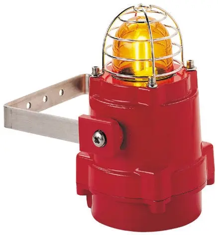 e2s BExBG15 Xenon Stroboskop Signalleuchte Orange, 24 V dc, Ø 153mm x 246mm, ATEX-Zulassung
