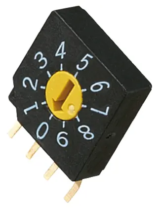 Produktfoto 1 von Nidec Components Drehschalter DIP-Schalter