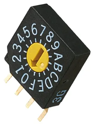 Produktfoto 1 von Nidec Components Drehschalter DIP-Schalter