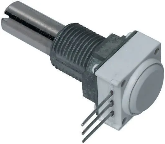 Vishay 149 THT, Tafelmontage Dreh Potentiometer 100Ω ±10% / 1W , Schaft-Ø 6,35 mm