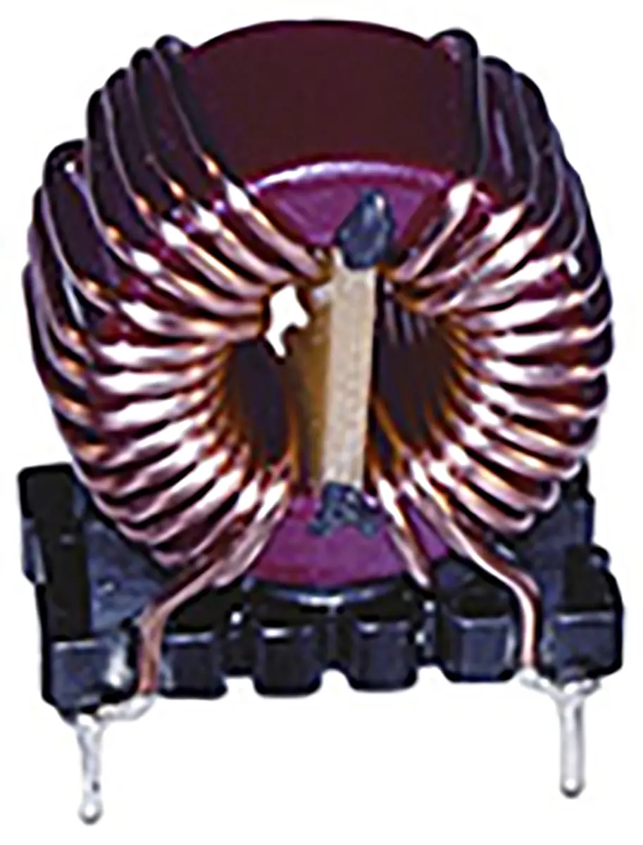 Produktfoto 1 von Wurth Elektronik WE-CMB Induktivität bedrahtet, 3.3 mH, 6 A, Radial / R-DC 25 mΩ, Ø 38 mm, Ø 1 mm x 35 mm