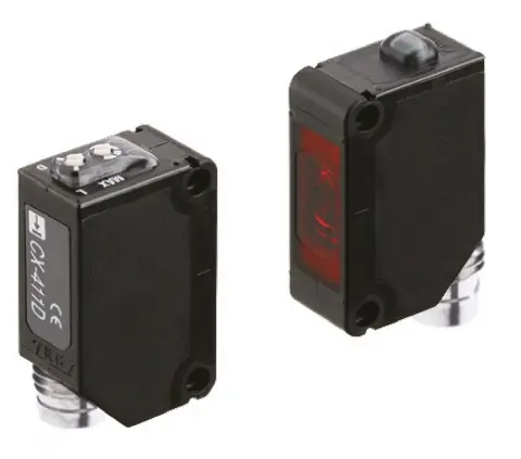 Produktfoto 1 von Panasonic CX-400 Kubisch Optischer Sensor, Durchgangsstrahl, Bereich 10 m, PNP Ausgang, M8-Steckverbinder