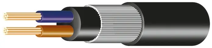 Produktfoto 1 von Prysmian BS6724 Afumex Netzkabel, 4-adrig Schwarz /Ø 22.3 mm Außen-ø , 50 m 90 °C, 1 kV, PEX