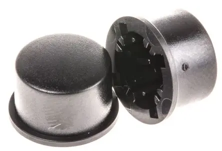 Produktfoto 1 von MEC Modularschalter-Kappe Schwarz für Druckschalter Serie 3F