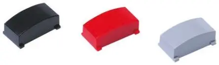 Produktfoto 1 von MEC Drucktastenkappe Grau für Leiterplatten-Druckschalter