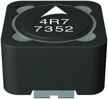 Produktfoto 1 von EPCOS B82477-G4 Drosselspule Ja, 6.8 μH 6.5 A AEC-Q200 mit Ferrit-Kern, SMD Gehäuse ±20 % Drahtgewickelt 12.8 mm
